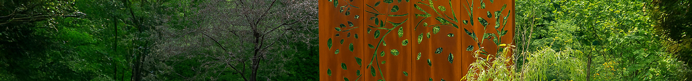 Painéis de aço corten