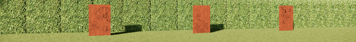 Painéis de aço corten Painéis de aço corten
