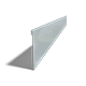 Borda em aço galvanizado
