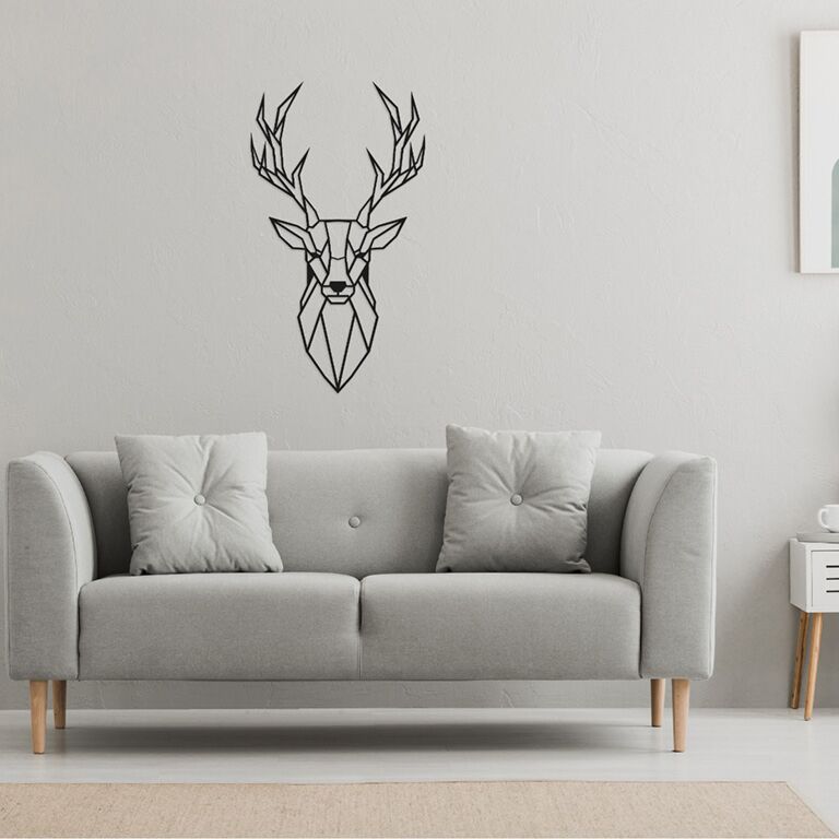 Cervo Decoração de parede em metal 1.0