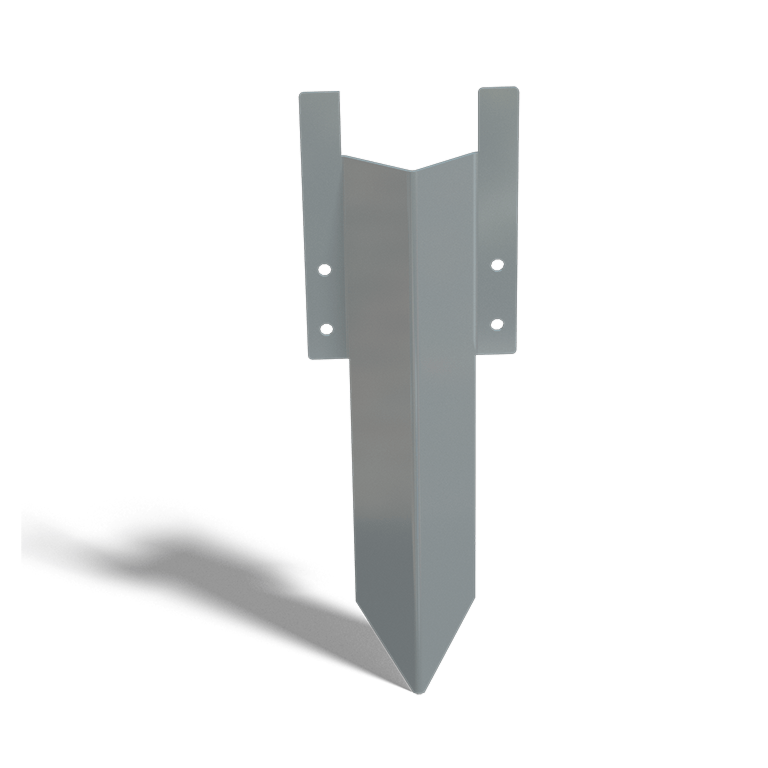 estaca inferior Aço galvanizado 12 - 15 cm