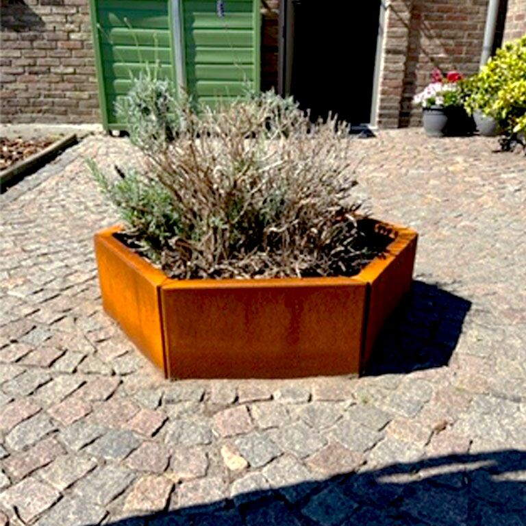 Floreira em aço corten Denver 40