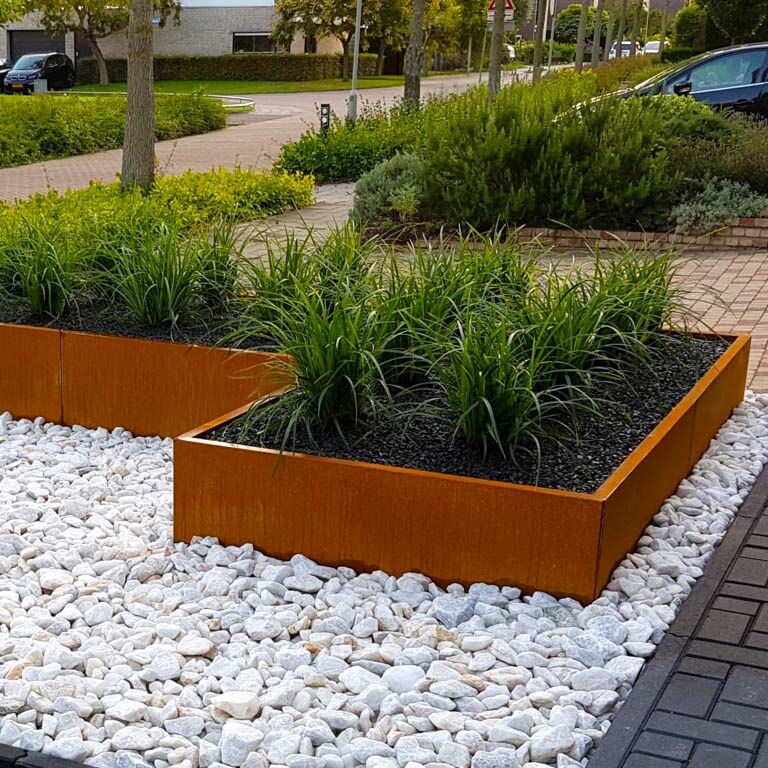 Floreira em aço corten Kansas 120