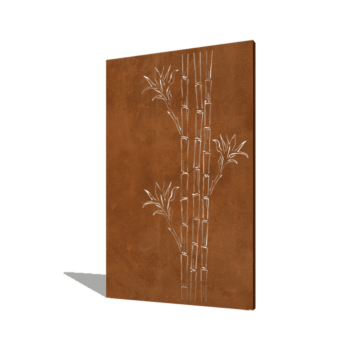 Bambu aço corten 120 x 6 x 190 cm