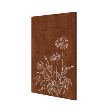 Centáurea aço corten 120 x 6 x 190 cm