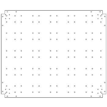 Placa de fundo aço galvanizado 100 x 120 cm