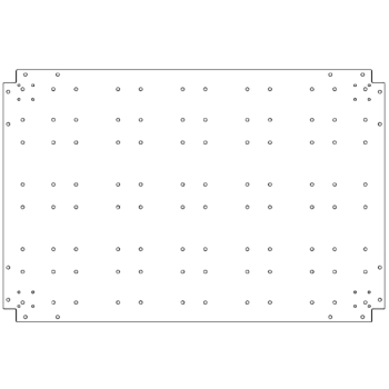 Placa de fundo aço galvanizado 80 x 120 cm