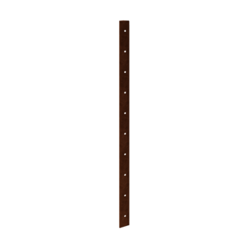 Floreira em aço corten - Peça de canto 45° - 100 cm