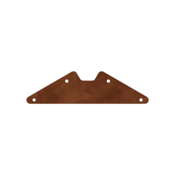Floreira em aço corten - Placa de ligação - 120°