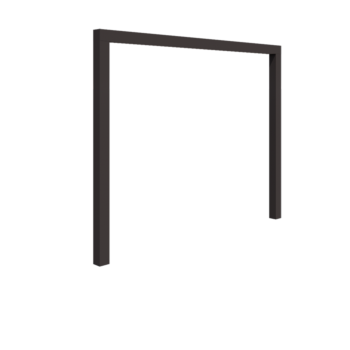 Pérgola em aço - Reta - 300 x 230 cm - Outra cor RAL - Sem base de betão