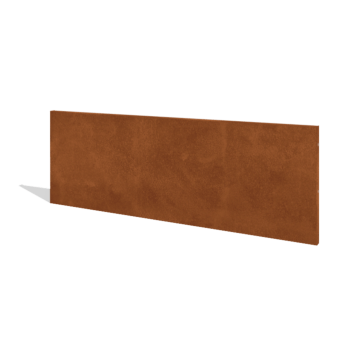 Vedação em aço corten H painel 180 x 63,3 cm
