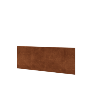 Vedação em aço corten H painel 120 x 47,5 cm