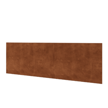 Vedação em aço corten H - Painel - 180 x 63,3 cm