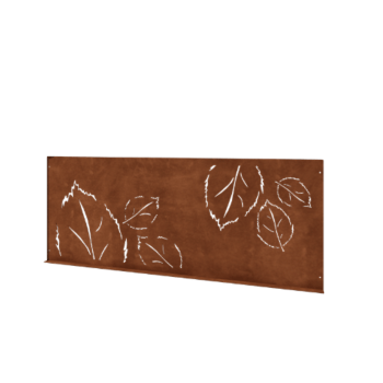 Cerca decorativa em aço corten N 149 x 60 cm
