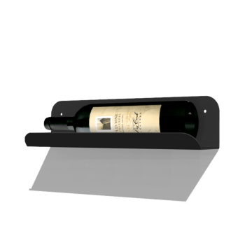 Prateleira para vinhos em aço com revestimento em pó Lazio 35 cm