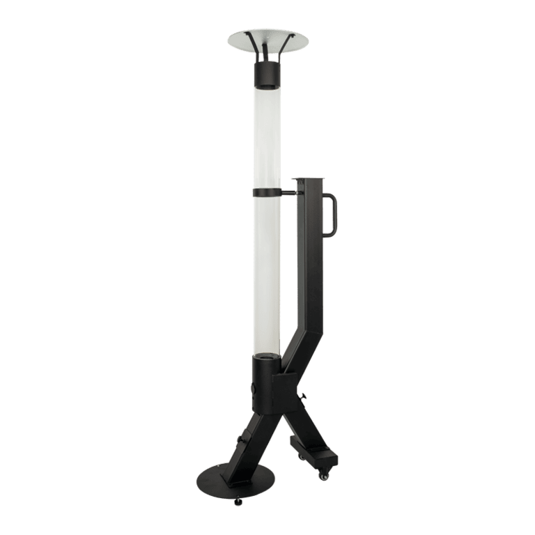 Aquecedor a pellets de Exterior - Rocket - Preto