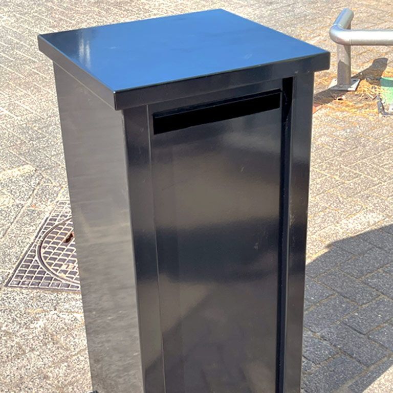 Caixa de correio em aço com revestimento em pó Arizona Tipo S