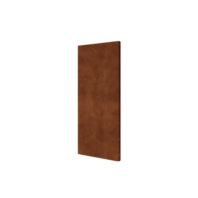 Painel decorativo em aço corten - Base - 80 x 6 x 190 cm