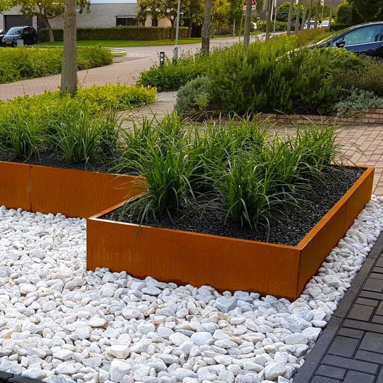 Floreira em aço corten Kansas 120