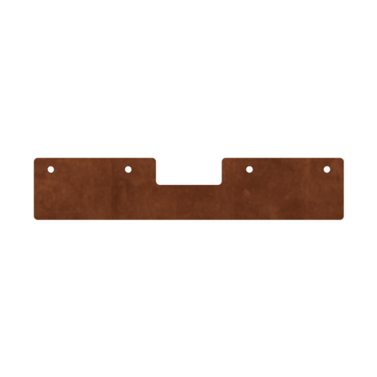 Floreira em aço corten - Placa de ligação - 180°