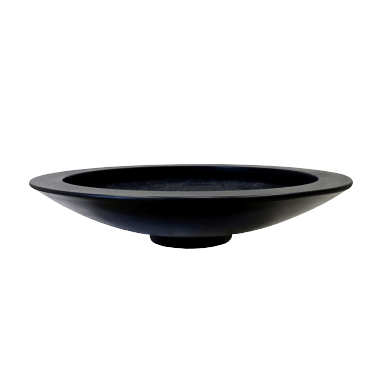 Floreira em fibra de vidro - Taça - Ø 153 x 34 cm - Com fundo