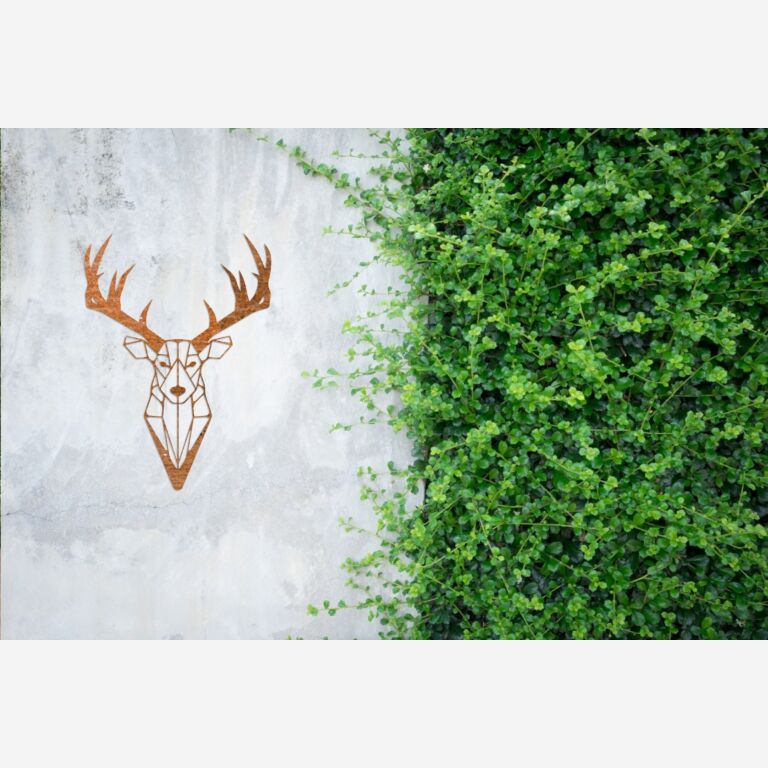 Decoração de paredes em aço corten Rena
