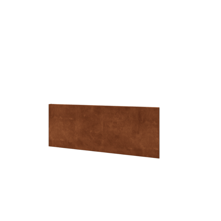Vedação em aço corten H painel 120 x 47,5 cm