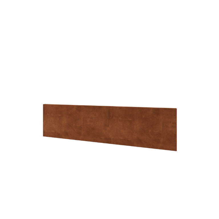 Vedação em aço corten H - Painel - 180 x 47,5 cm