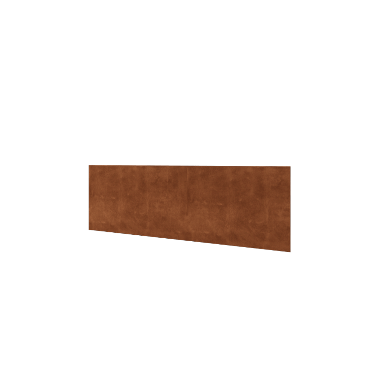 Vedação em aço corten H - Painel - 180 x 63,3 cm