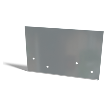 placa de acoplamento direito Camada de aço galvanizado 12 - 15 cm