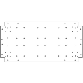 Placa de fundo aço galvanizado 40 x 80 cm