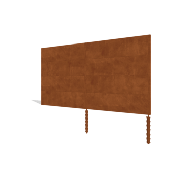 Vedação em aço corten H4 conjunto 372 cm