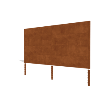 Vedação em aço corten H4 conjunto completo 378 cm