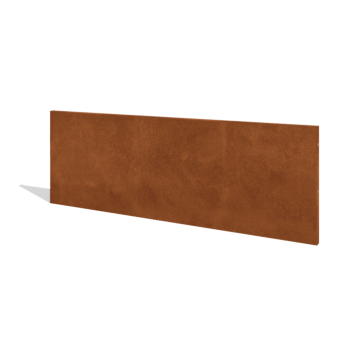 Vedação em aço corten H painel 180 x 63,3 cm