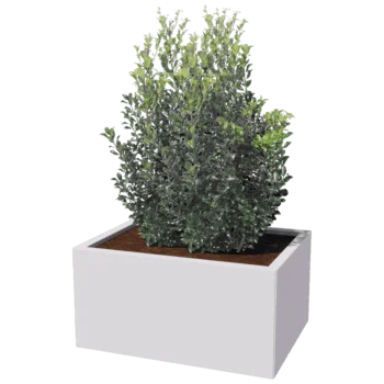 Floreira em aço - Retângulo - 60 x 80 cm