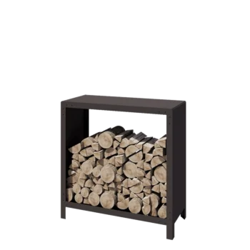 Abrigo para lenha em aço - Indiana - 100 x 40 x 100 cm - Outra cor RAL