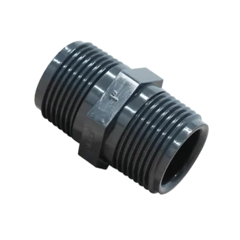 PVC de pressão - Niple roscado - 2x Rosca externa 1"