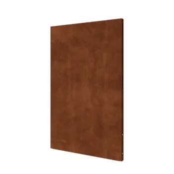 Painel decorativo em aço corten - Base - 120 x 6 x 190 cm