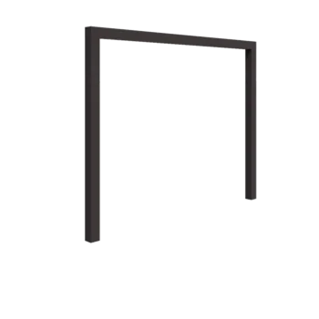Pérgola em aço - Reta - 300 x 230 cm - Outra cor RAL - Sem base de betão