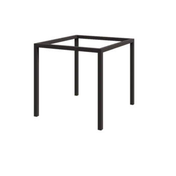 Pérgola em aço - Quadrado - 274 x 250 x 230 cm - RAL7016 fosco (cinzento antracite) - Sem base de betão