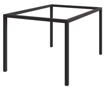 Pérgola em aço - Quadrado - 424 x 300 x 230 cm - Outra cor RAL - Com base de betão