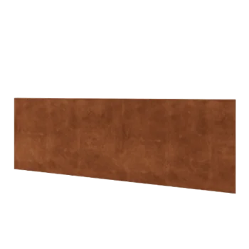 Vedação em aço corten H - Painel - 180 x 63,3 cm