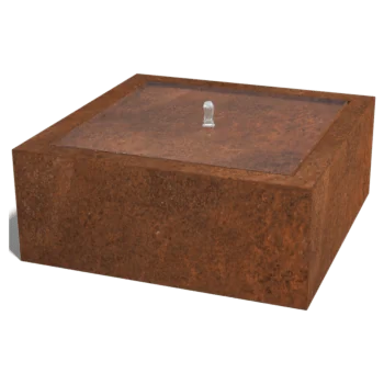 Fonte em aço corten - Lyra - 100 x 100 x 40 cm