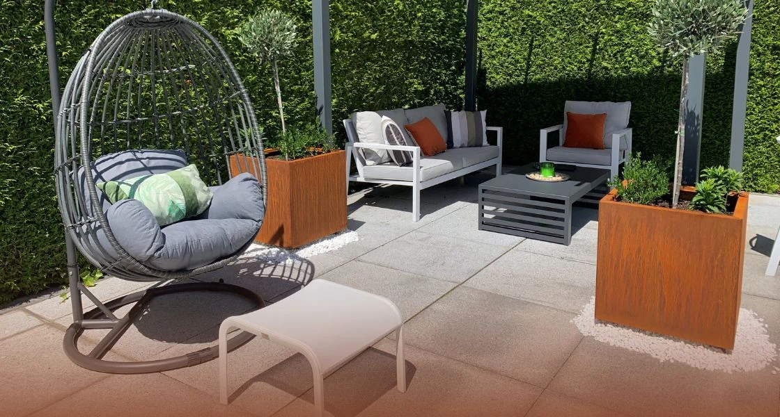 Inspiração para jardins de estilo Ibiza