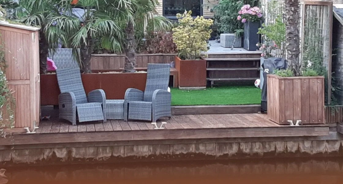 Inspiração para jardins à beira d'água