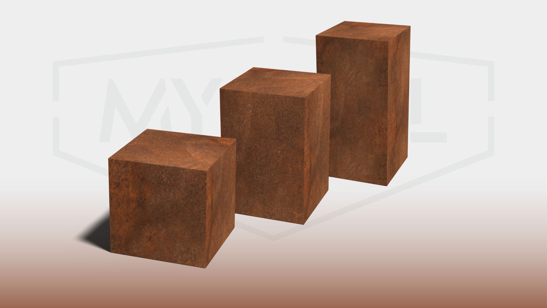 Como coloco uma base (com escultura)?