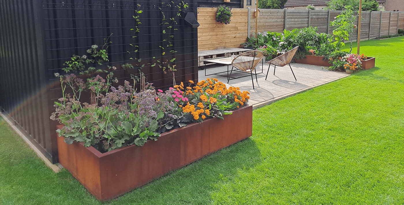 Um pequeno jardim decorar: inspiração e ideias